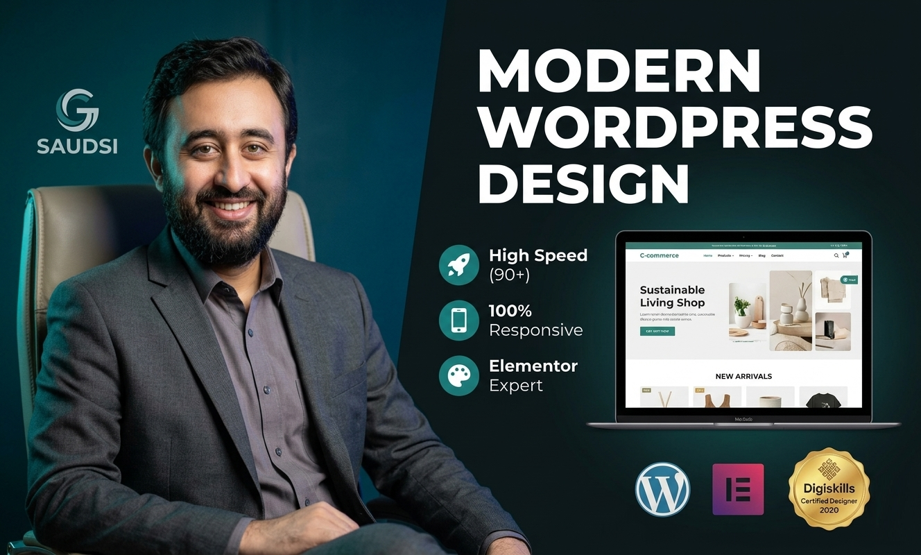 Saud Sheikh - WordPress Designer